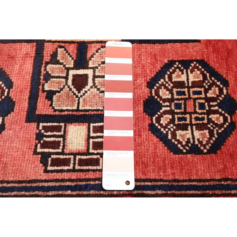 ECARPETGALLERY Hand-knotted Anatolian Vintage Copper Wool Rug - 3'11 x 6'0