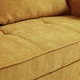 preview thumbnail 4 of 4, Sofa Bed With Headboard, Pull Out Sofa Bed, Modern Fabric Love Seat Couch With 2 Pillows & 2 Adjustable Armrests