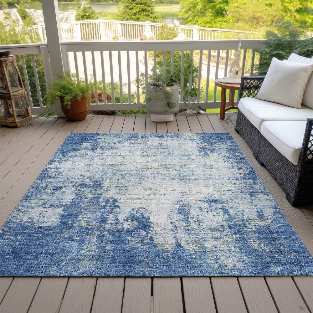 Machine Washable Indoor/ Outdoor Chantille Rug