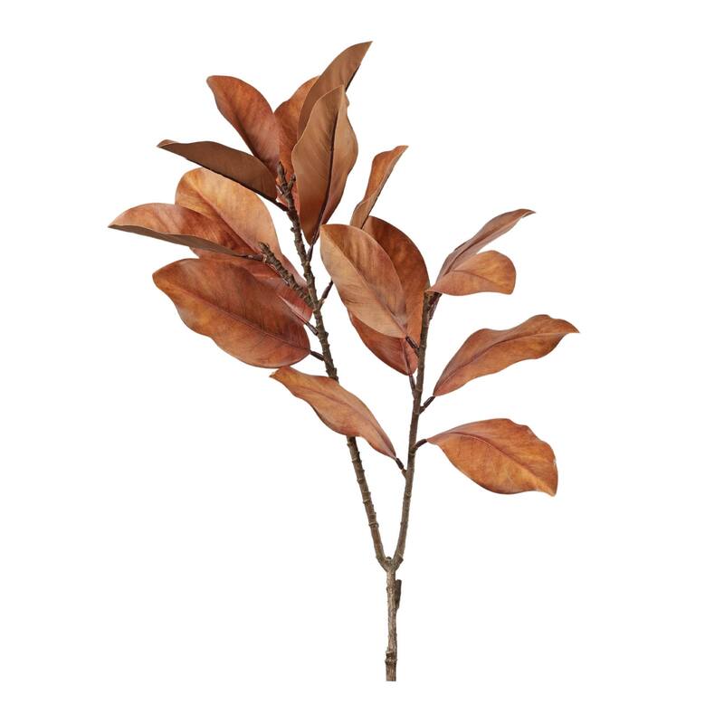 Magnolia Leaf Fall Artificial Spray - 44.5" - Set of 6