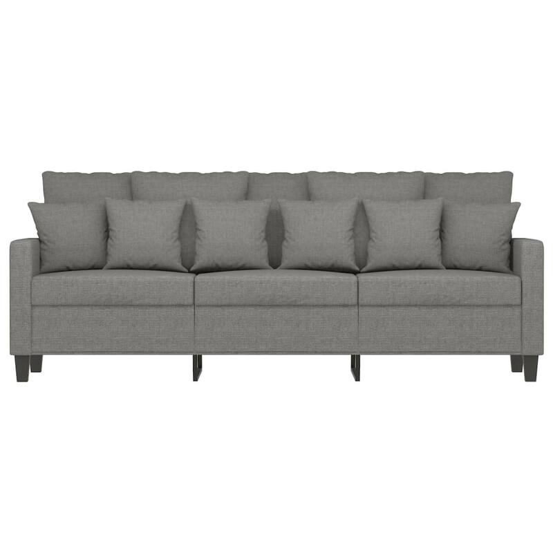 vidaXL Sofa Chair Living Room Accent Upholstered Chair with Armrest Fabric