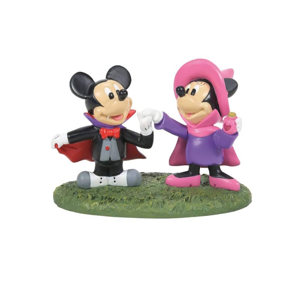 Dept 56 Disney Mickey and Minnie's Costume Fun Halloween Figure