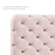 preview thumbnail 34 of 54, Lizzy Tufted Twin Performance Velvet Headboard