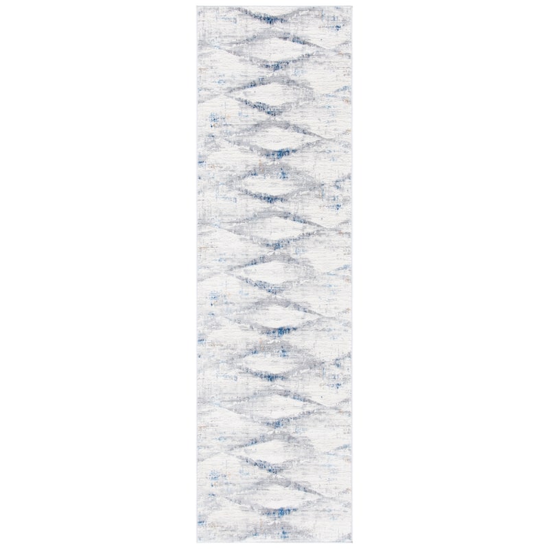 SAFAVIEH Amelia Argjentina Modern Diamond Distressed Rug