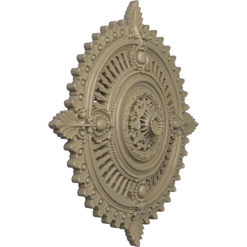 29 1/8"OD x 1 1/4"ID x 4"P Haylynn Ceiling Medallion