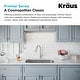 preview thumbnail 14 of 20, KRAUS Premier Stainless Steel 31 1/2 inch Undermount Kitchen Sink