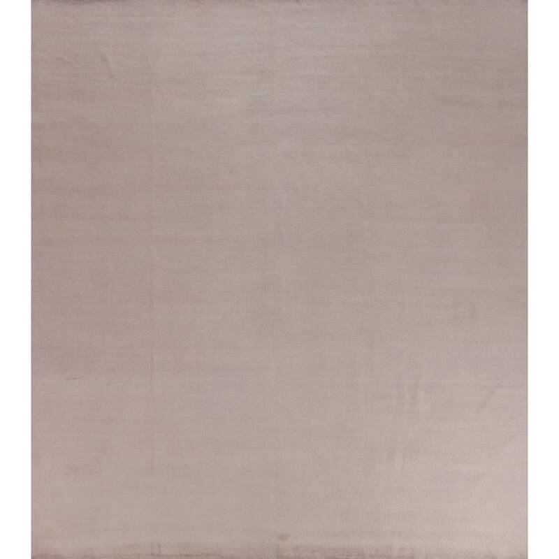 Hand Knotted Oriental 100% Wool Carpet Modern Modern Peach Gabbeh Area Rug - 10' 2'' X 10' 3''