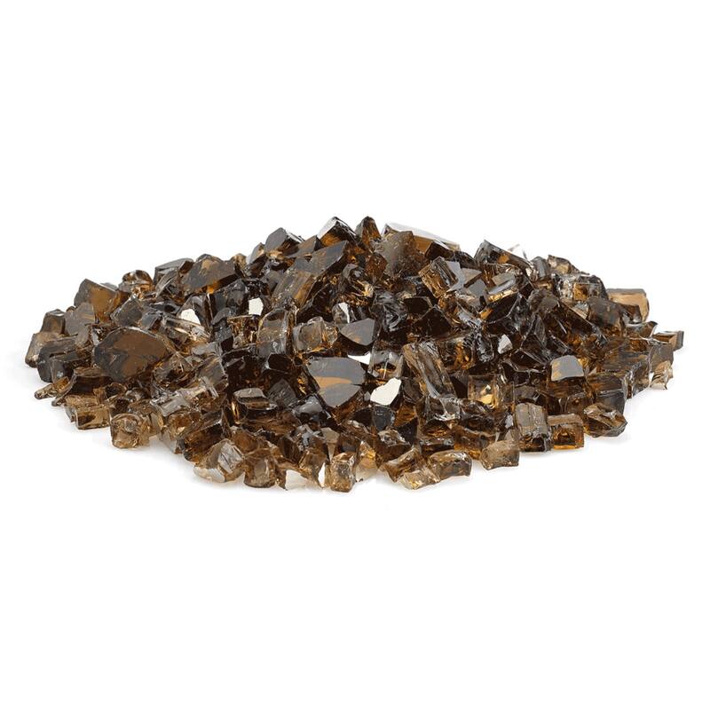 10 Lb. Reflective Fire Glass by AMS Fireplace - Copper