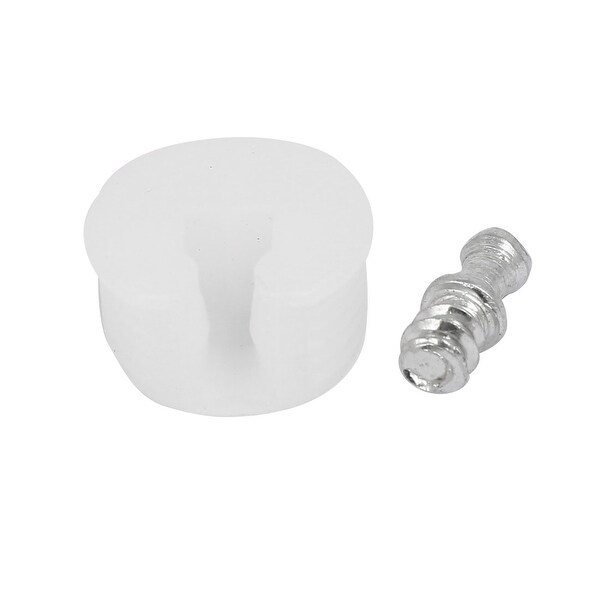 Uxcell a16010500ux0070 Screw 5Mm Dia Support Peg Stud Pins 100 Pcs For Kitchen Shelf Cupboard Cabinet
