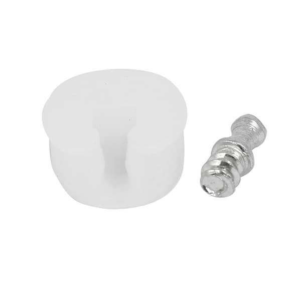 Shop 20mm Dia Round Shape Screw In Type Shelf Support Bracket Pins