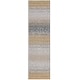 preview thumbnail 13 of 13, SAFAVIEH Odyssey Viseslava Modern Abstract Rug 2'2" x 8' Runner - Gold/Grey - Runner