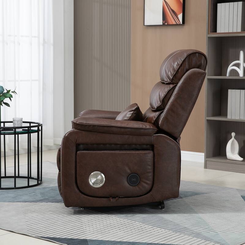Flagship Oversized Recliner Chair with Wireless Charge, Massage & Heat