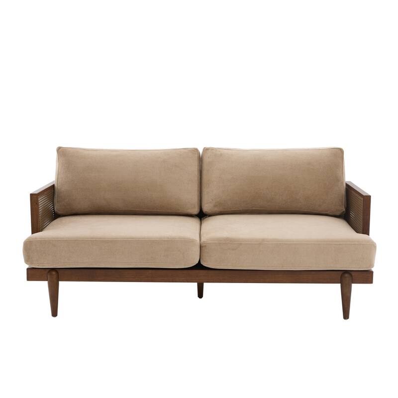 Christopher Knight Home - Lisa Fabric Arm 3-Seater Sofa