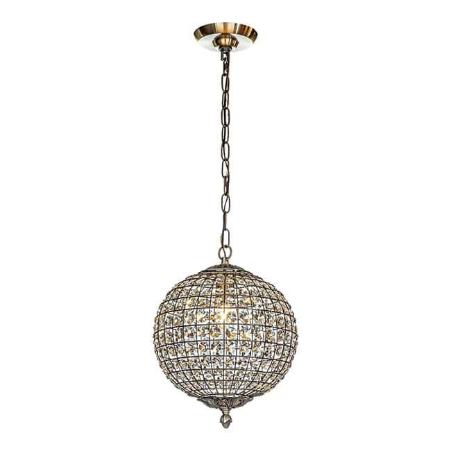 1-light chandelier light gold bedoom light iron,crystal pendant light