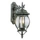 preview thumbnail 1 of 1, Trans Globe Lighting Three Light Up Lighting Outdoor Wall Sconce from Black