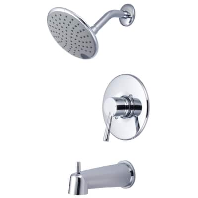 Pioneer Faucets i2 Tub and Shower Trim Package with 1.75 GPM Single