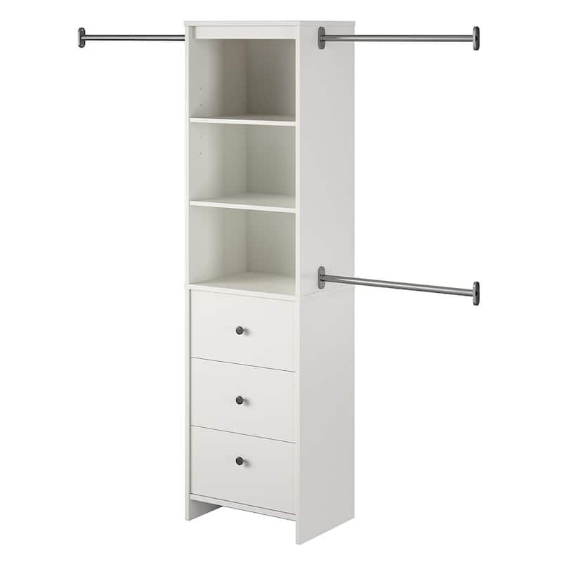 Systembuild Evolution Bodwell Closet Storage Organizer