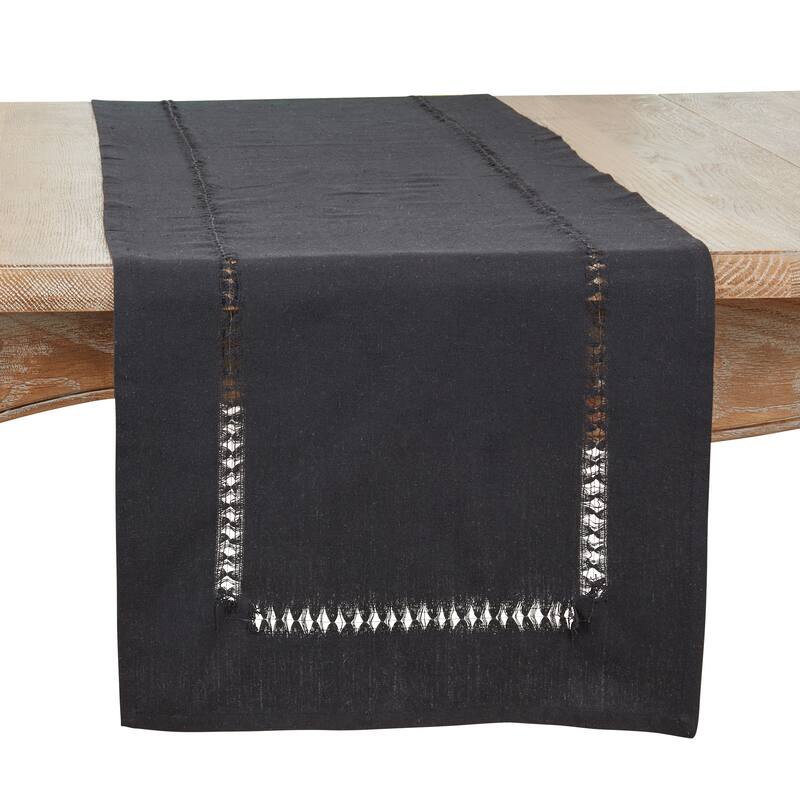 Table Runner with Hemstitched Border