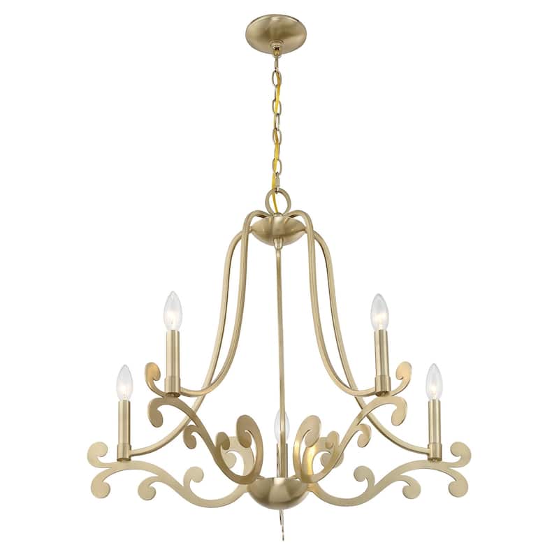 Savoy House 1-6096-5 Lombard 5 Light 27" Wide Taper Candle Style