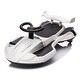 preview thumbnail 1 of 51, 360-Degree Drift Ride-On Car for Kids, 12V Electric Toy with Spray, Bluetooth, Music, and LED Lights. White