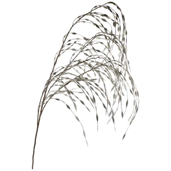 slide 2 of 3, Weeping Willow Artificial Christmas Spray - 47" - Silver