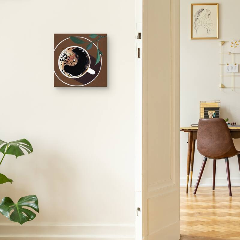 Coffee Canvas Art Print