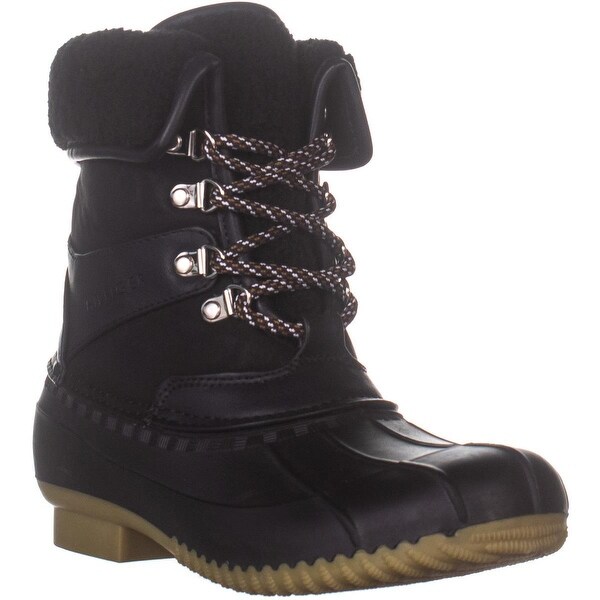 tommy hilfiger navy tj hiking boots
