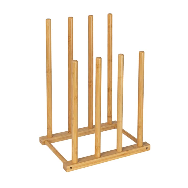 Household Essentials Bamboo and Metal 4 Pair Boot Rack - 12.8"L x 9.5"W x 18.1"H