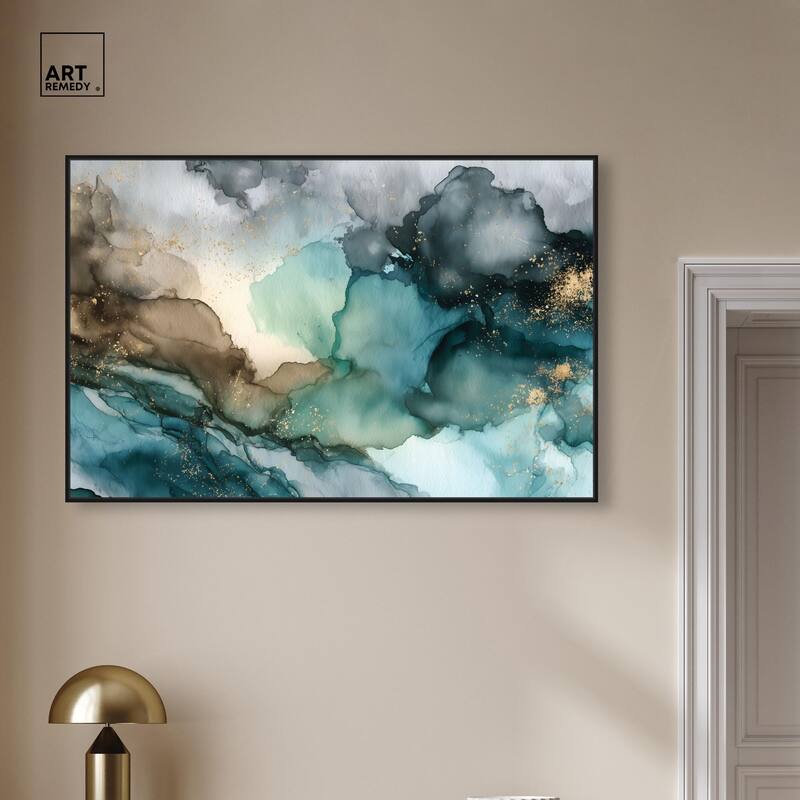 Veiled Inlet Canvas by Art Remedy