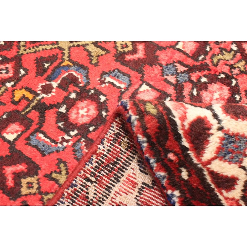 ECARPETGALLERY Hand-knotted Andelz Red Wool Rug - 2'10 x 10'0