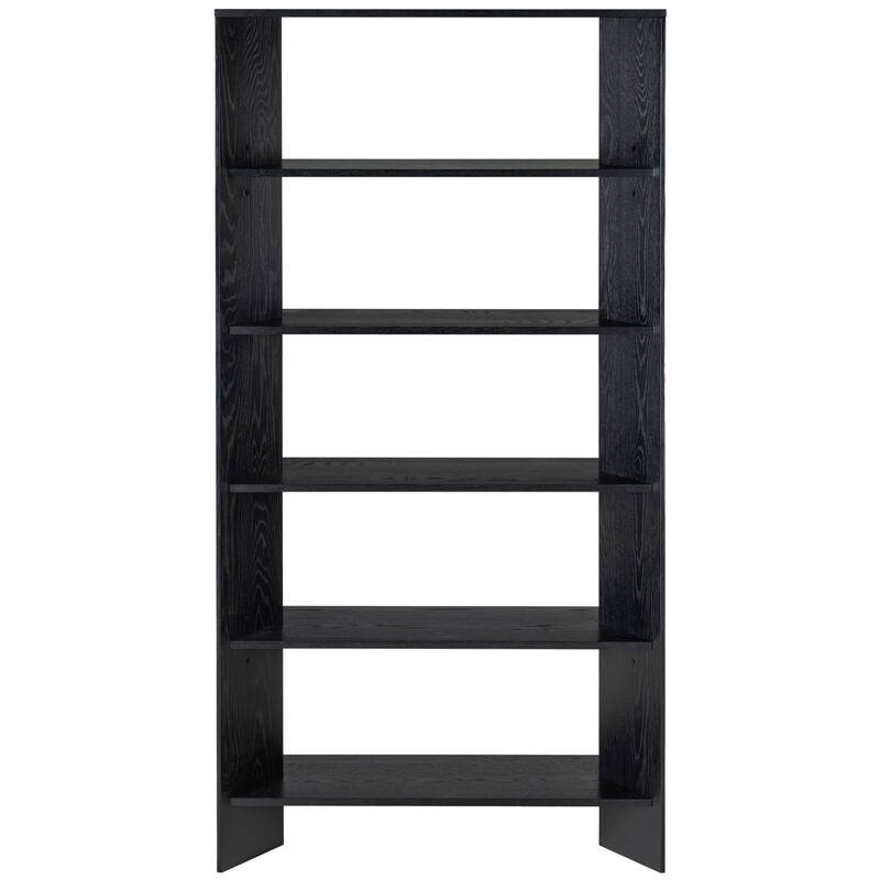 SAFAVIEH Couture Norrington Wood 5 Shelf Bookshelf - 38"W x 15"D x 76"H