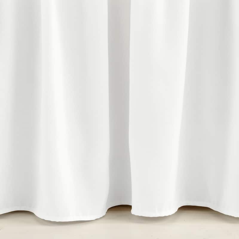 Lush Decor Ruffle Crib Skirt Single - 52" x 28"