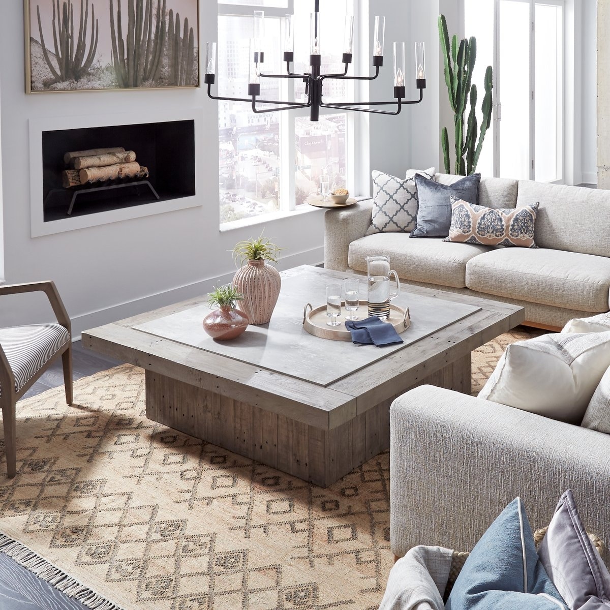 Kosas home chester on sale round coffee table