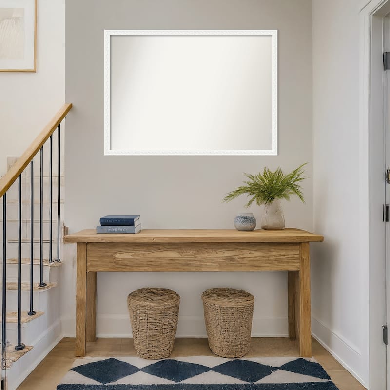 Bethany Non-Beveled Wood Framed Wall Mirror