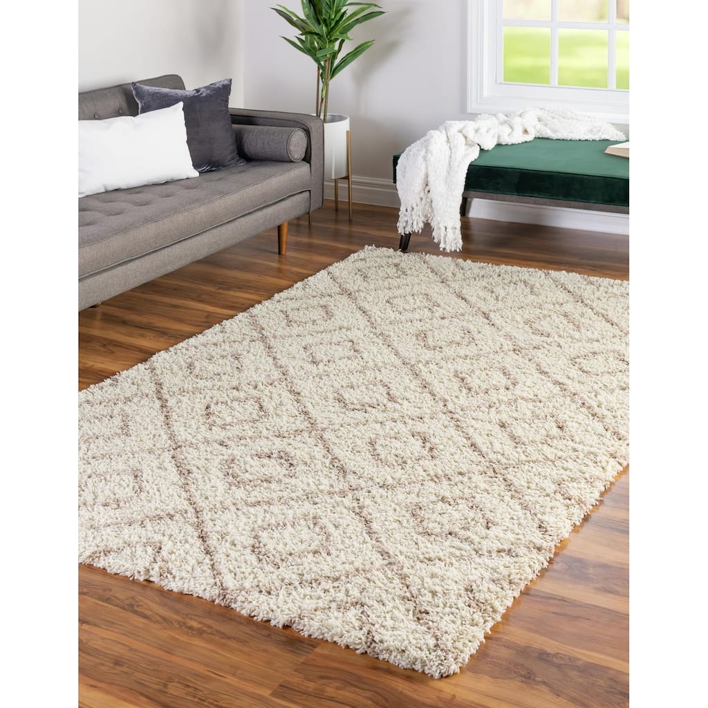 Shag Olido Collection Area Rug