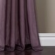 preview thumbnail 79 of 97, Silver Orchid Page Two-tone Faux Silk Single Curtain Panel
