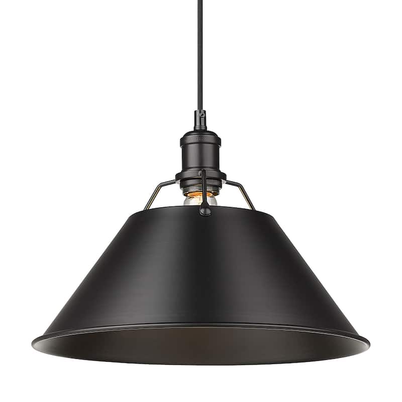Golden Lighting Orwell 14" Wide Pendant
