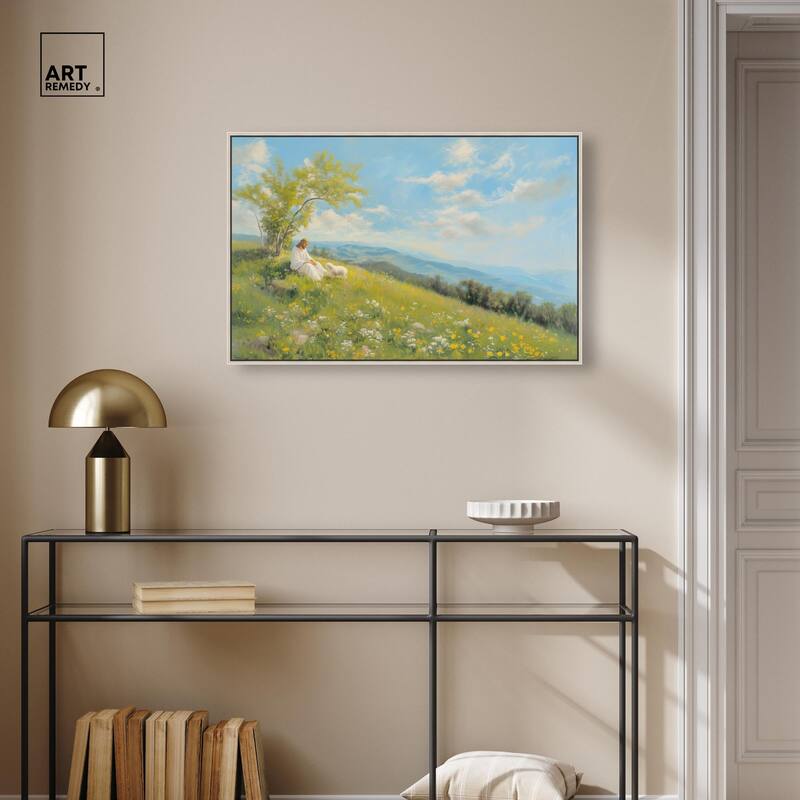 Pastoral Peace I Canvas by Art Remedy