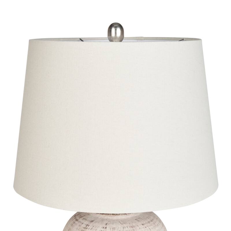 Nourison 23" Unglazed Ceramic Jar Table Lamp
