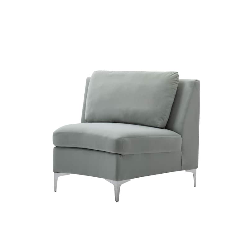 136'' Velvet Semicircle couch Modular Curve Sectional Sofa