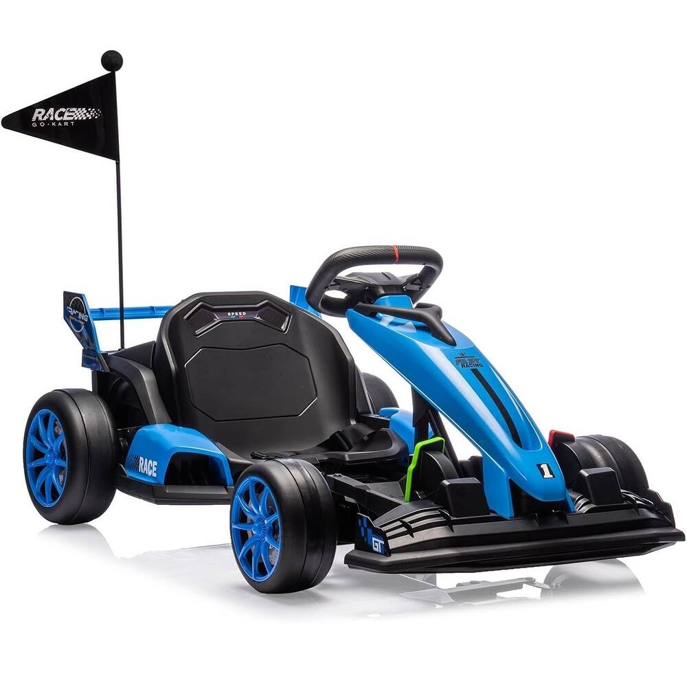 Electric Go Kart Drift Kart Outdoor Race Toy for Kids Best Gifts