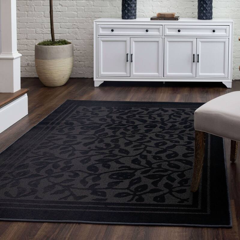 Mohawk Home Wellington Botanical Machine Washable Area Rug