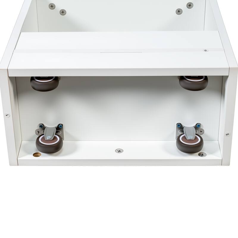 7 Tier Multi-Functional Pull-Out Multi-Tier Storage Single-Sided Open Shelf For Kitchen, Living Room & Narrow Spaces