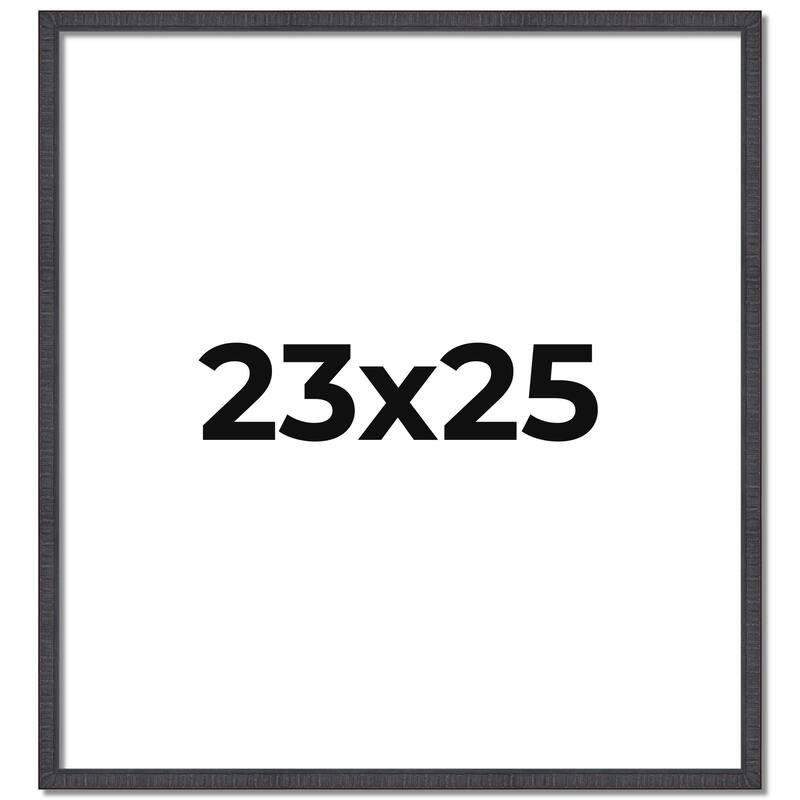 23x25 Frame Brown Solid Wood Picture Frame - Complete Modern Photo