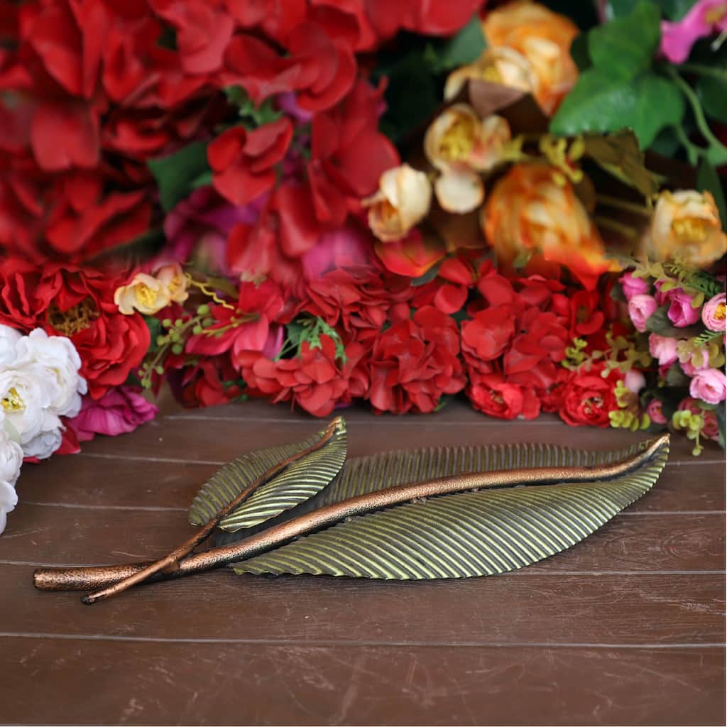 Cottage Handicraft ,Faux Leaf Wall Hanging with Free Elephant Gift