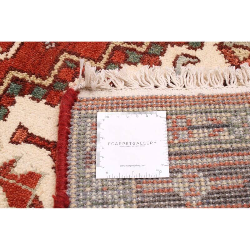 ECARPETGALLERY Hand-knotted Serapi Heritage Dark Copper Wool Rug - 5'9 x 8'8