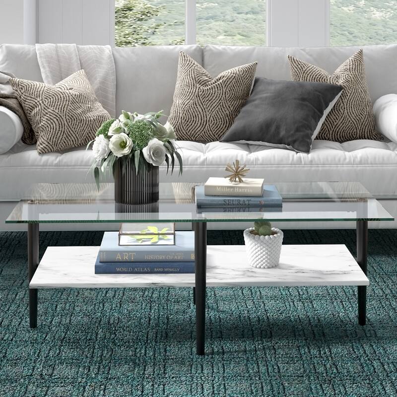 Otto Mid-Century Glam Coffee Table