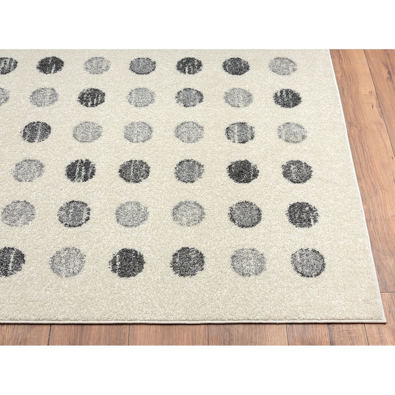 Abani Casa Geometric Dot Area Rug