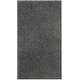 preview thumbnail 70 of 202, SAFAVIEH Laguna Shag Verdiana Solid Color 2-inch Thick Rug. 2'3" x 4' - Dark Grey
