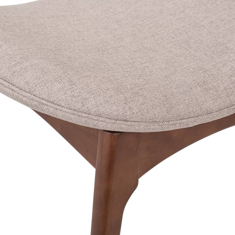Christopher Knight Home - Nomi Modern Upholstered Indoor Dining Chair with Curved Back Support